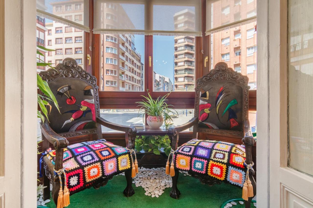 Appartement Amplio Y Elegante Con Diseno Vintage à Portugalete Extérieur photo